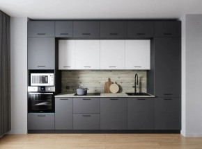 Кухонный гарнитур Меренга 3400 (Стол. 26мм) в Ханты-Мансийске - hanty-mansiysk.ok-mebel.com | фото