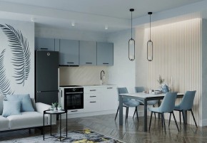 Кухонный гарнитур Ниагара 2550 (Стол. 38мм) в Ханты-Мансийске - hanty-mansiysk.ok-mebel.com | фото