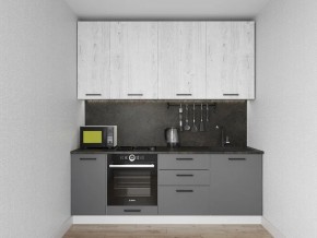 Кухонный гарнитур Санторини 2200 h 950 (Стол. 26мм) в Ханты-Мансийске - hanty-mansiysk.ok-mebel.com | фото