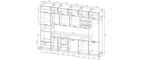 Кухонный гарнитур Санторини 3400 (Стол. 38мм) в Ханты-Мансийске - hanty-mansiysk.ok-mebel.com | фото 2