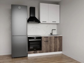 Кухонный гарнитур Старое Дерево 1600 h950 (Стол. 26мм) в Ханты-Мансийске - hanty-mansiysk.ok-mebel.com | фото