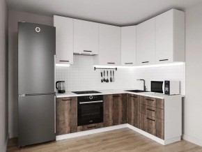 Кухонный гарнитур Старое Дерево 2200*1600 h950 (Стол. 38мм) в Ханты-Мансийске - hanty-mansiysk.ok-mebel.com | фото