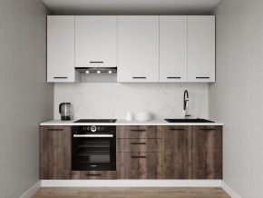Кухонный гарнитур Старое Дерево 2400 h950 (Стол. 38мм) в Ханты-Мансийске - hanty-mansiysk.ok-mebel.com | фото