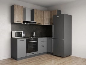 Кухонный гарнитур Умбра 2200*1000 (Стол. 38мм) в Ханты-Мансийске - hanty-mansiysk.ok-mebel.com | фото