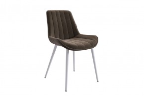 ЛАРИ Стул (кофе (велюр)/белый​​​​​​​) в Ханты-Мансийске - hanty-mansiysk.ok-mebel.com | фото