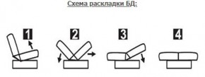 ЛАУРА ЛЮКС Диван Лаура Люкс БД+2подушки в Ханты-Мансийске - hanty-mansiysk.ok-mebel.com | фото 7