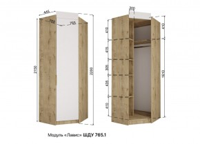 ЛАВИС Детская (модульная) белый/роза-белый софт/ручка золотая в Ханты-Мансийске - hanty-mansiysk.ok-mebel.com | фото 11