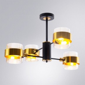Люстра на штанге Arte Lamp Carlo A8205SP-4BK в Ханты-Мансийске - hanty-mansiysk.ok-mebel.com | фото 2