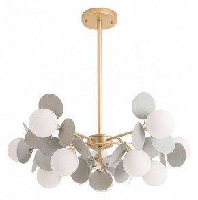 Люстра на штанге Arte Lamp Peacock A1369SP-10GY в Ханты-Мансийске - hanty-mansiysk.ok-mebel.com | фото