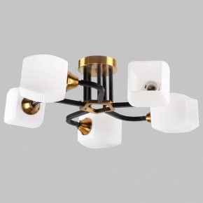 Люстра на штанге Imex MD.52009 MD.52009-5-S-BK+GAB в Ханты-Мансийске - hanty-mansiysk.ok-mebel.com | фото