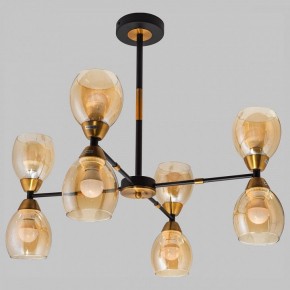 Люстра на штанге Imex MD.8252 MD.8252-8-S-BK+BR в Ханты-Мансийске - hanty-mansiysk.ok-mebel.com | фото