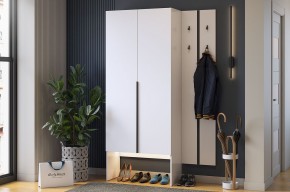 МЕРСИ Прихожая (модульная) белое дерево в Ханты-Мансийске - hanty-mansiysk.ok-mebel.com | фото
