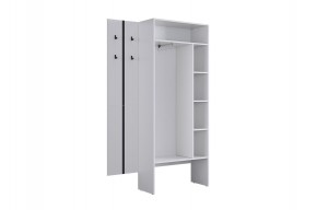 МЕРСИ Прихожая (модульная) белое дерево в Ханты-Мансийске - hanty-mansiysk.ok-mebel.com | фото 7