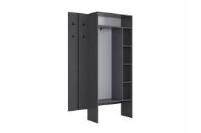 МЕРСИ Прихожая (модульная) графит в Ханты-Мансийске - hanty-mansiysk.ok-mebel.com | фото 7