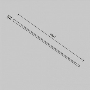 Модульный светильник Maytoni Basis C100CL-L1000-24W3-6K-BS в Ханты-Мансийске - hanty-mansiysk.ok-mebel.com | фото 6