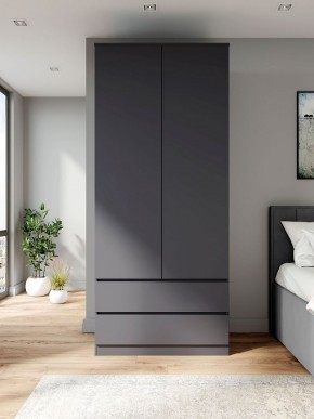 МОРИ МШ 900.2 Шкаф (графит) в Ханты-Мансийске - hanty-mansiysk.ok-mebel.com | фото 3