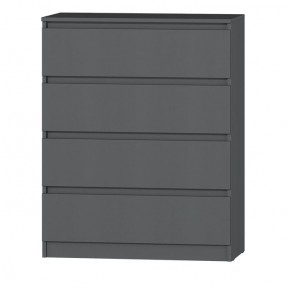 МС "Хилтон" Комод №1 800 (4 ящ.) графит в Ханты-Мансийске - hanty-mansiysk.ok-mebel.com | фото 2