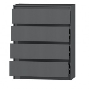 МС "Хилтон" Комод №1 800 (4 ящ.) графит в Ханты-Мансийске - hanty-mansiysk.ok-mebel.com | фото 3