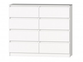 МС "Хилтон" Комод №3 1200 (8 ящ.) белый текстурный в Ханты-Мансийске - hanty-mansiysk.ok-mebel.com | фото 2