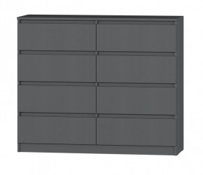 МС "Хилтон" Комод №3 1200 (8 ящ.) графит в Ханты-Мансийске - hanty-mansiysk.ok-mebel.com | фото 2