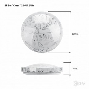 Накладной светильник Эра Классик SPB-6-24-4K (C) в Ханты-Мансийске - hanty-mansiysk.ok-mebel.com | фото 6