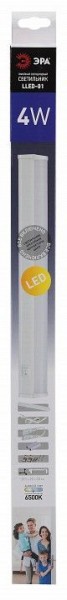 Накладной светильник Эра  LLED-01-04W-6500-W в Ханты-Мансийске - hanty-mansiysk.ok-mebel.com | фото 4