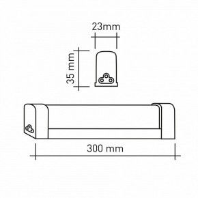 Накладной светильник Эра  LLED-04-0-40K-004 в Ханты-Мансийске - hanty-mansiysk.ok-mebel.com | фото 6
