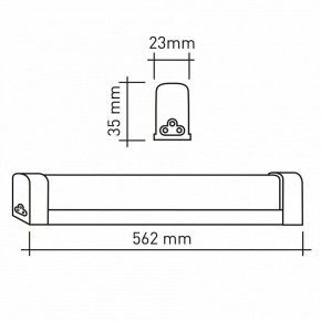 Накладной светильник Эра  LLED-04-0-40K-008 в Ханты-Мансийске - hanty-mansiysk.ok-mebel.com | фото 2