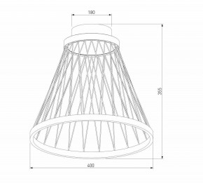 Накладной светильник Eurosvet Cesta 40018/1 LED коричневый в Ханты-Мансийске - hanty-mansiysk.ok-mebel.com | фото 4
