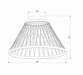 Накладной светильник Eurosvet Cesta 40019/1 LED коричневый в Ханты-Мансийске - hanty-mansiysk.ok-mebel.com | фото 4