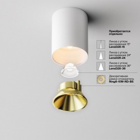 Накладной светильник Maytoni Alfa LED C064CL-8W2.7K-RD-WB в Ханты-Мансийске - hanty-mansiysk.ok-mebel.com | фото 3