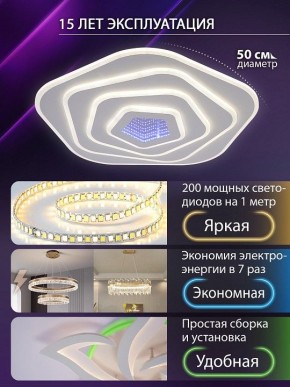 Накладной светильник Natali Kovaltseva PALACE LED LAMPS 81111/4C в Ханты-Мансийске - hanty-mansiysk.ok-mebel.com | фото 4
