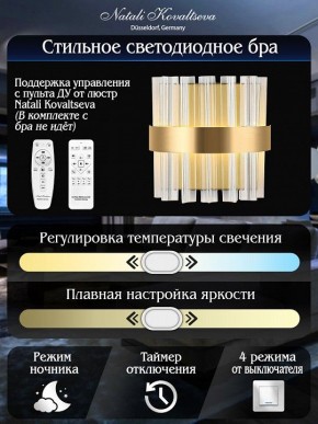 Накладной светильник Natali Kovaltseva ROYALTON LED LAMPS 81125/1W в Ханты-Мансийске - hanty-mansiysk.ok-mebel.com | фото 6