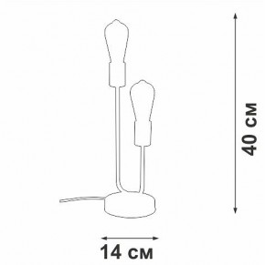 Настольная лампа декоративная Vitaluce V3005 V3005-1/2L в Ханты-Мансийске - hanty-mansiysk.ok-mebel.com | фото 5