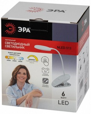 Настольная лампа офисная Эра  NLED-513-6W-W в Ханты-Мансийске - hanty-mansiysk.ok-mebel.com | фото 7