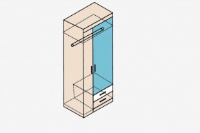 НИКА Н10з Шкаф для одежды в Ханты-Мансийске - hanty-mansiysk.ok-mebel.com | фото 4