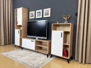 ОСКАР TRIO Гостиная (дуб золотой/белый) в Ханты-Мансийске - hanty-mansiysk.ok-mebel.com | фото 3
