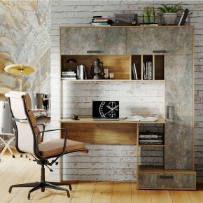 Письменный стол Техно (крафт/бетон) в Ханты-Мансийске - hanty-mansiysk.ok-mebel.com | фото 3