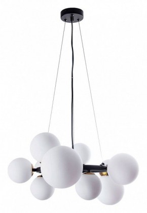 Подвесная люстра Arte Lamp Gemini A2243SP-10BK в Ханты-Мансийске - hanty-mansiysk.ok-mebel.com | фото 2