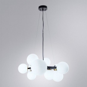 Подвесная люстра Arte Lamp Gemini A2243SP-10BK в Ханты-Мансийске - hanty-mansiysk.ok-mebel.com | фото 3
