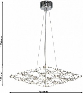 Подвесная люстра Favourite Thinner 4305-8P в Ханты-Мансийске - hanty-mansiysk.ok-mebel.com | фото 5