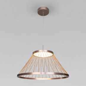 Подвесной светильник Eurosvet Cesta 40017/1 LED коричневый в Ханты-Мансийске - hanty-mansiysk.ok-mebel.com | фото 2