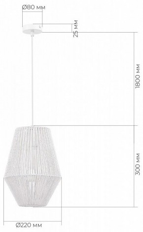 Подвесной светильник EVOLUCE ETTAN SLE6025-513-01 в Ханты-Мансийске - hanty-mansiysk.ok-mebel.com | фото 6
