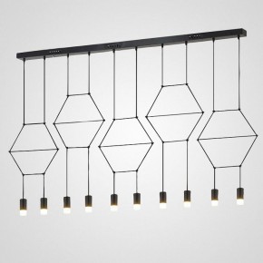 Подвесной светильник Imperiumloft Via Wireflow polyhedral Via01 в Ханты-Мансийске - hanty-mansiysk.ok-mebel.com | фото