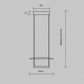 Подвесной светильник Maytoni Ambience MOD280PL-L23B3K1 в Ханты-Мансийске - hanty-mansiysk.ok-mebel.com | фото 4