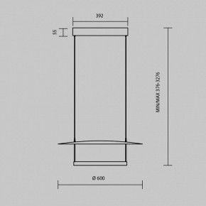 Подвесной светильник Maytoni Ambience MOD280PL-L30B3K1 в Ханты-Мансийске - hanty-mansiysk.ok-mebel.com | фото 4