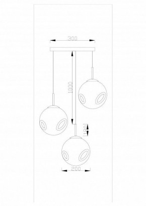 Подвесной светильник Moderli Amo V11524-3P в Ханты-Мансийске - hanty-mansiysk.ok-mebel.com | фото 6