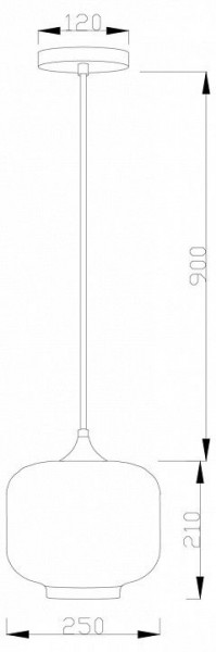 Подвесной светильник Moderli Teen V11532-1P в Ханты-Мансийске - hanty-mansiysk.ok-mebel.com | фото 7