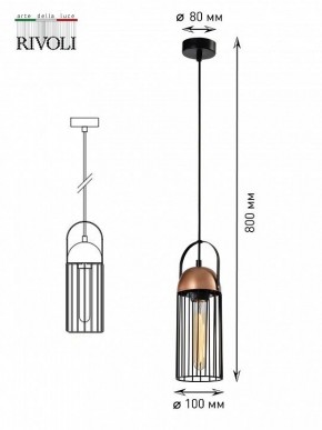 Подвесной светильник Rivoli Anemon Б0047359 в Ханты-Мансийске - hanty-mansiysk.ok-mebel.com | фото 9