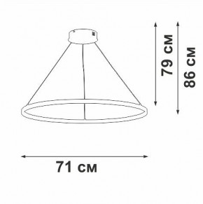 Подвесной светильник Vitaluce V2516 V2516-8/3S в Ханты-Мансийске - hanty-mansiysk.ok-mebel.com | фото 3